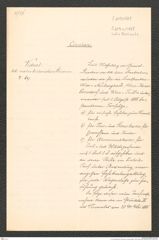 k.k. naturhistorisches Hofmuseum, Intendanzakten 1885-1896 (Hauer), Aktenzahl Z.607/1889, Seite 1